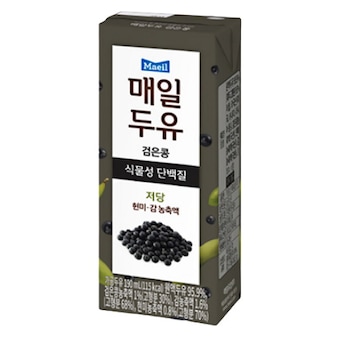 매일유업 매일<b>두유</b> 검은콩 저당 190ml