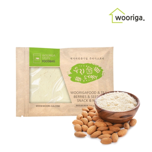  우리가스토리 100% 아몬드가루 1kg 아몬드분말 마카롱재료