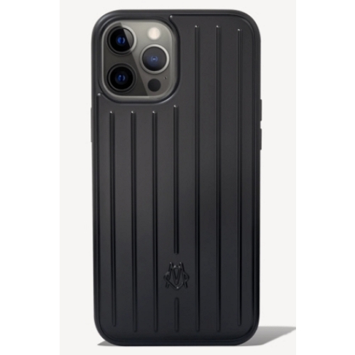 리모와 아이폰12 프로 맥스 매트블랙 폴리카보네이트 케이스