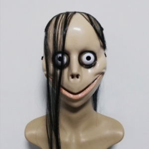 모모 귀신 할로윈 가면 코스프레 파티 공포 마스크 코스튬 무서운 얼굴 분장 할로윈데이