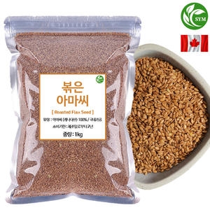 신영몰 볶음 아마씨 1kg 캐나다산 100% 국내가공 볶은 골드아마씨