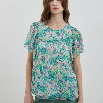 세정 올리비아로렌 HC03 러플 프린트 블라우스 VOC NS4M 4341 S32779511