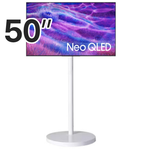 삼성전자 네오QLED KQ50QNF80AFXKR 이동형 패키지 (삼성 무빙 라이트)
