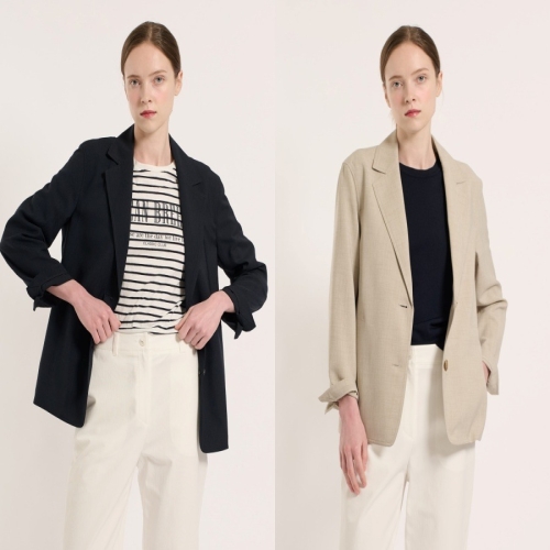 BCBG 25 /여름 베이직 정통 자켓 B5M4J180이미지입니다. 누르면 해당 게시물로 새창이동합니다.