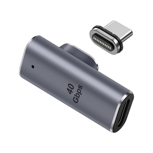 라이트컴 COMS IH458 마그네틱 USB4 Type C to C 연장 젠더_이미지