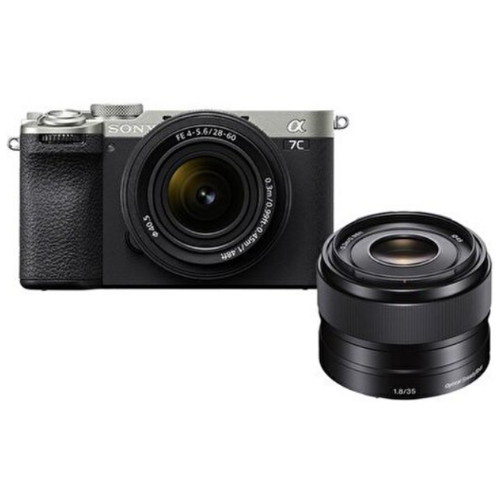SONY 알파 A7C II 더블 렌즈세트 (28-60mm+35mm F1.8)_이미지