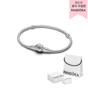 판도라 모멘츠 로즈 인 블룸 클라습 스네이크 체인_593211C00