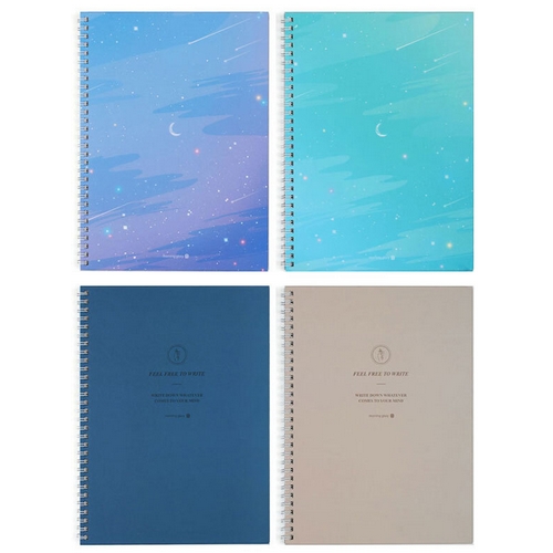 모닝글로리 3500 하드커버 16절 좌철 스프링노트