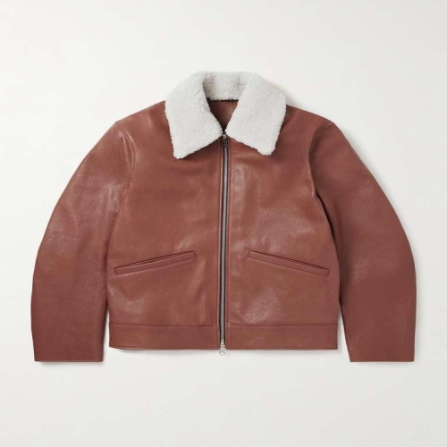 폴스미스 시어링트림 레더 자켓 M1R-154Z-T02813 B0081805857_이미지