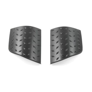 JEEP 1997-2006 블랙 EHACCBCGFJWT1을 위한 JHRSUR 엔진 후드 갑옷 카울 커버 바디 코너 가드 2pcs/ .._이미지