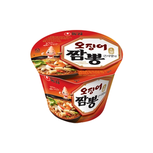 농심 오징어짬뽕 큰사발 115g (32개)_이미지