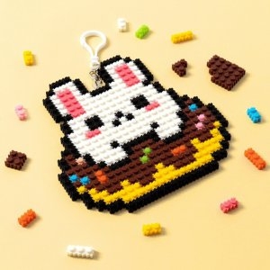 민화샵 MH 민화 디폼블럭 8mm 도넛 토끼