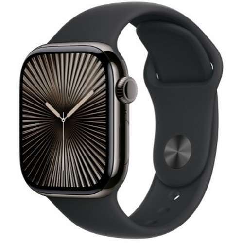 APPLE 워치 스포츠 밴드 S/M (블랙) (44mm/45mm/46mm/49mm)_이미지