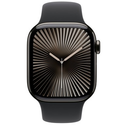 APPLE 워치 스포츠 밴드 S/M (블랙) (44mm/45mm/46mm/49mm)_이미지