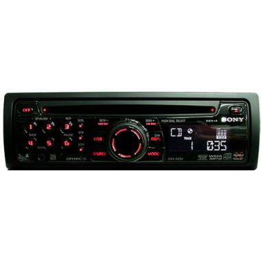 SONY CDX-A250 (단품, 레벨미터)