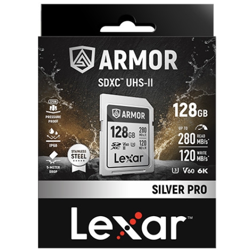 Lexar SD ARMOR SILVER PRO (128GB)_이미지