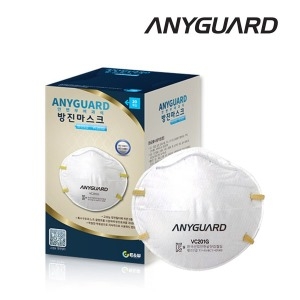 방진마스크 산업용 2급 일반 201G 100개 VC201G