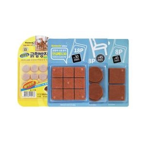 코텍 긁힘방지패드 안심패드 바닥보호 소음방지 원형 사각 식탁 의자커버 탁자 발판