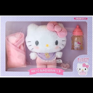 산리오 헬로키티 아기 돌보기 인형놀이 세트 486680_이미지