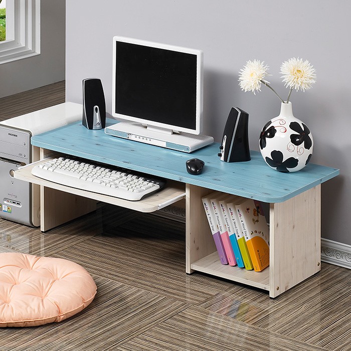 미소비즈 스텔홈 로체 좌식 책상 (1000x400)_이미지