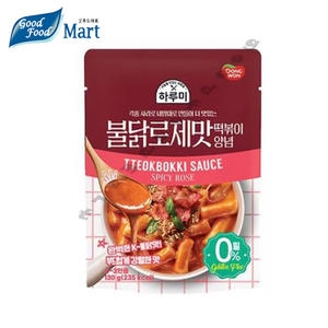 동원F&B 하루미 불닭로제맛 떡볶이 양념 130g (20개)_이미지