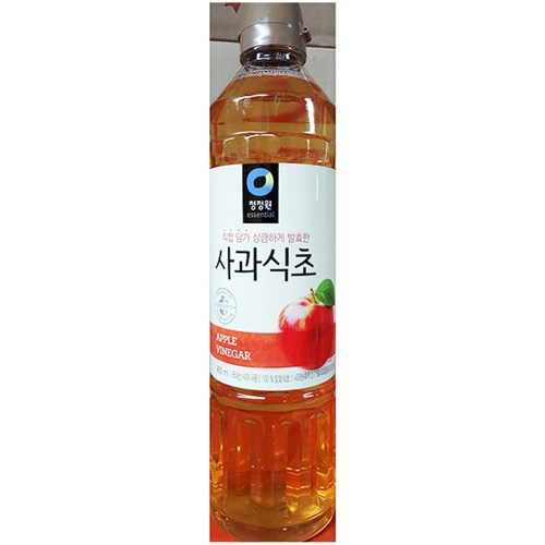  청정원 wsc190419 사과식초 식자재도매 과일식초 0.9LX 대상 식초 업소용식자재 대용량식자재 식자재