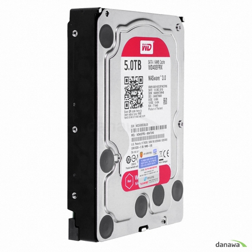 Western Digital WD RED 5400/64M (5TB, WD50EFRX)_이미지