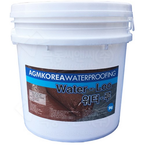 워터루 고탄성 도막 방수재 (9kg)_이미지