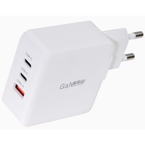 마하링크 PD PPS 65W 3포트 GaN 충전기 ML-GAN65W_이미지