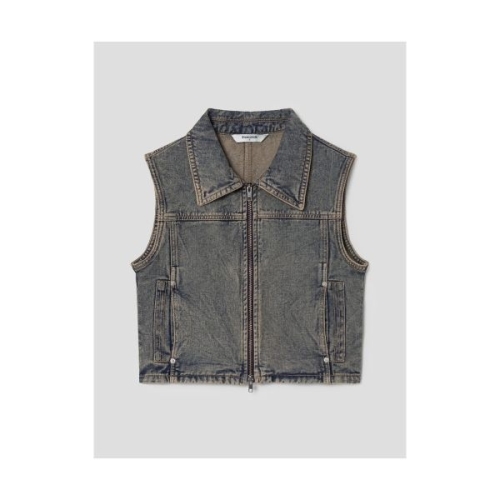 에잇세컨즈 데님 셋업 베스트 스카이 블루165565CP7Q 102751_이미지