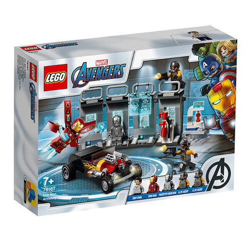 레고 아이언맨 무기 연구소 (76167)