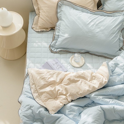 아르페지오베이직 소보루 바스락 asmr 고밀도 호텔식 차렵패드세트 (슈퍼싱글 SS)_이미지