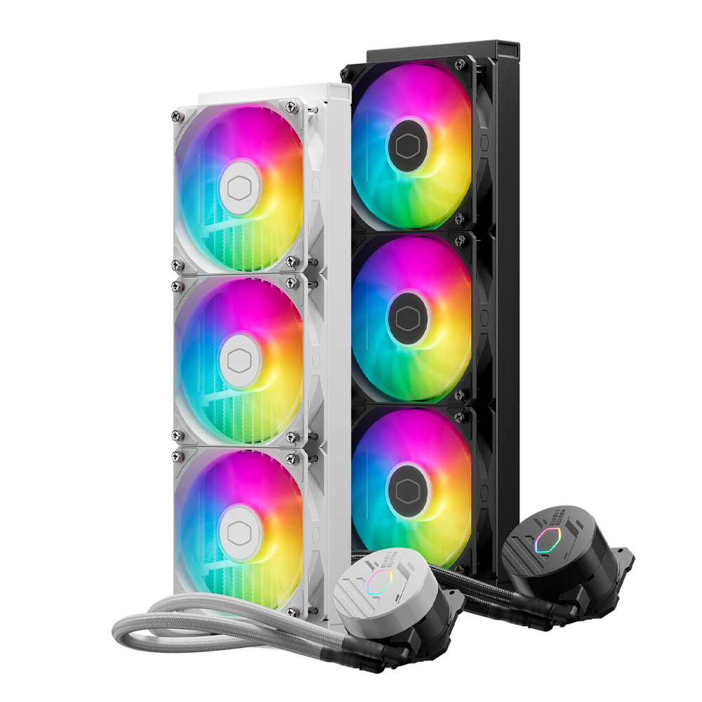 ������ / 3����  �𷯸����� MasterLiquid 360L Core ARGB (Black)