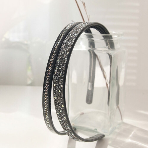 바이데이지 제이로렌 Bh0522 고급 셀룰로이드 큐빅 헤어밴드_이미지