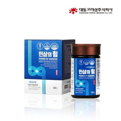 대동고려삼 인삼의힘 6년근 인삼농축액 240g (6개)_이미지