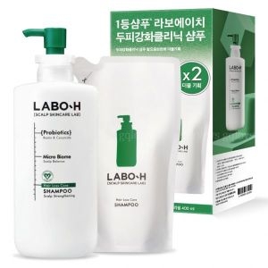 아모레퍼시픽 라보에이치 프로바이오틱스 두피강화 샴푸 610ml+ 리필 400ml (본품1개+리필1개)