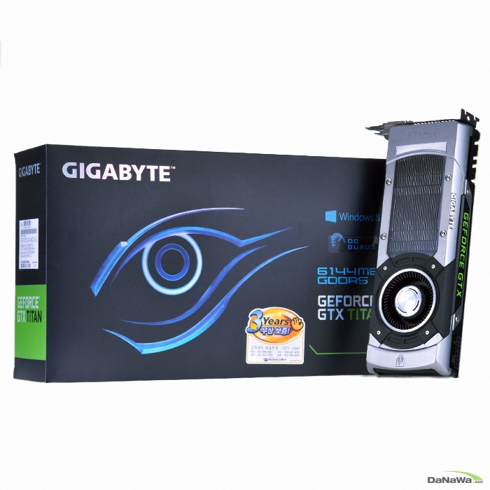 GIGABYTE 지포스 GTX Titan D5 6GB_이미지