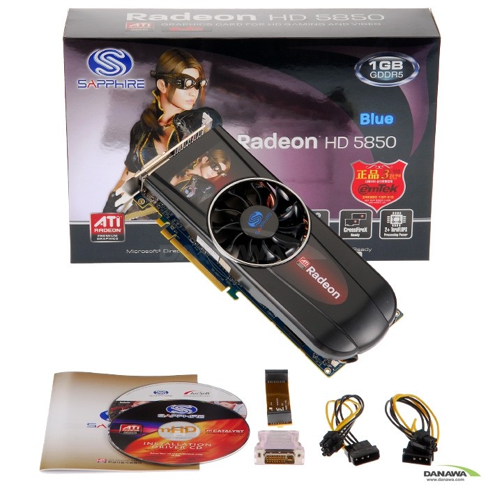 SAPPHIRE �󵥿� HD 5850 D5 1GB