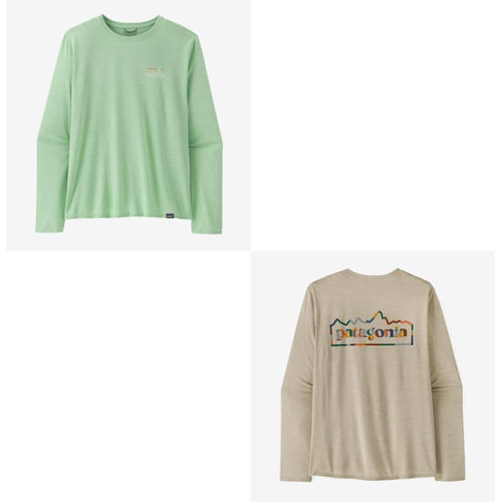 파타고니아 롱-슬리브드 캐필린 쿨 데일리 셔츠 45190Q5