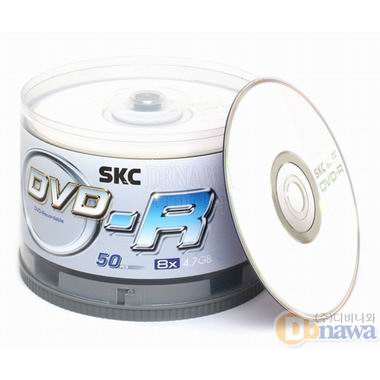 SKC DVD-R 4.7GB 8x 케익 50장_이미지