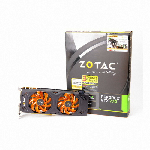 ZOTAC ������ GTX770 D5 2GB ���ø��� ��