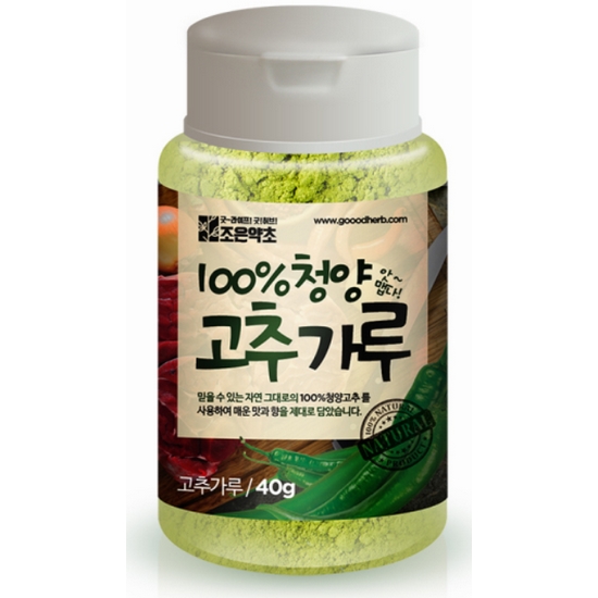 조은약초 청양 고추가루 40g