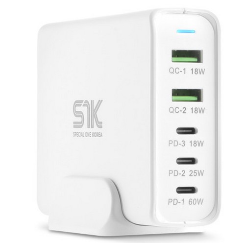 PD PPS 110W 5포트 S1K 충전기 ZX-5U06T