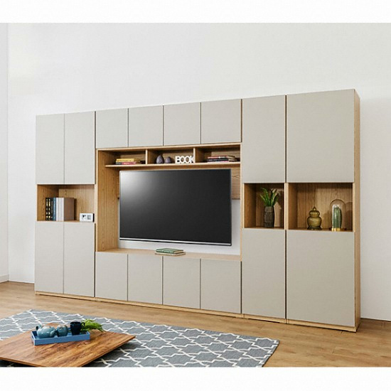 나무뜰 칸느 월플렉스 거실장세트 3400_이미지