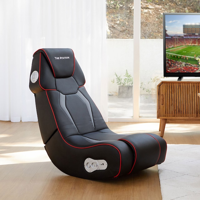 베스트리빙 더스테이션 블루투스 스피커 좌식 게이밍 의자