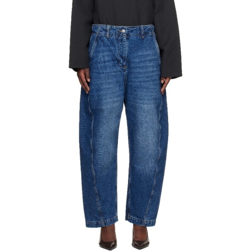  스튜디오니콜슨 블루 애커맨 데님 진 261608F069008