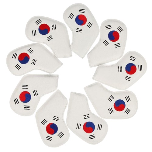 MPK인터내셔널 국가대표 태극기 아이언 커버 세트 9종
