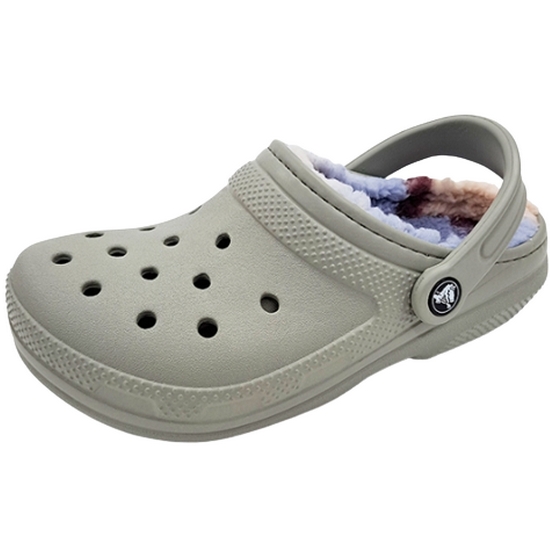 크록스 클래식 라인드 컬러 딥 클로그 208982-1LN