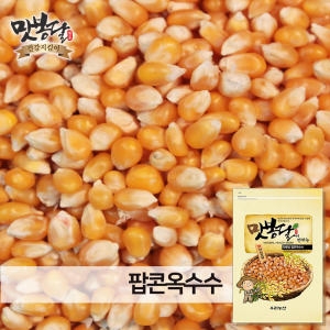팝콘 옥수수 옥수수알 생옥수수 미국산 500g