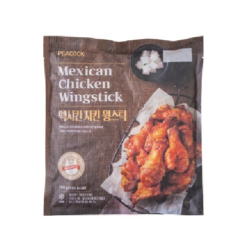 이마트 피코크 멕시칸 치킨 윙스틱 500g (1개)_이미지